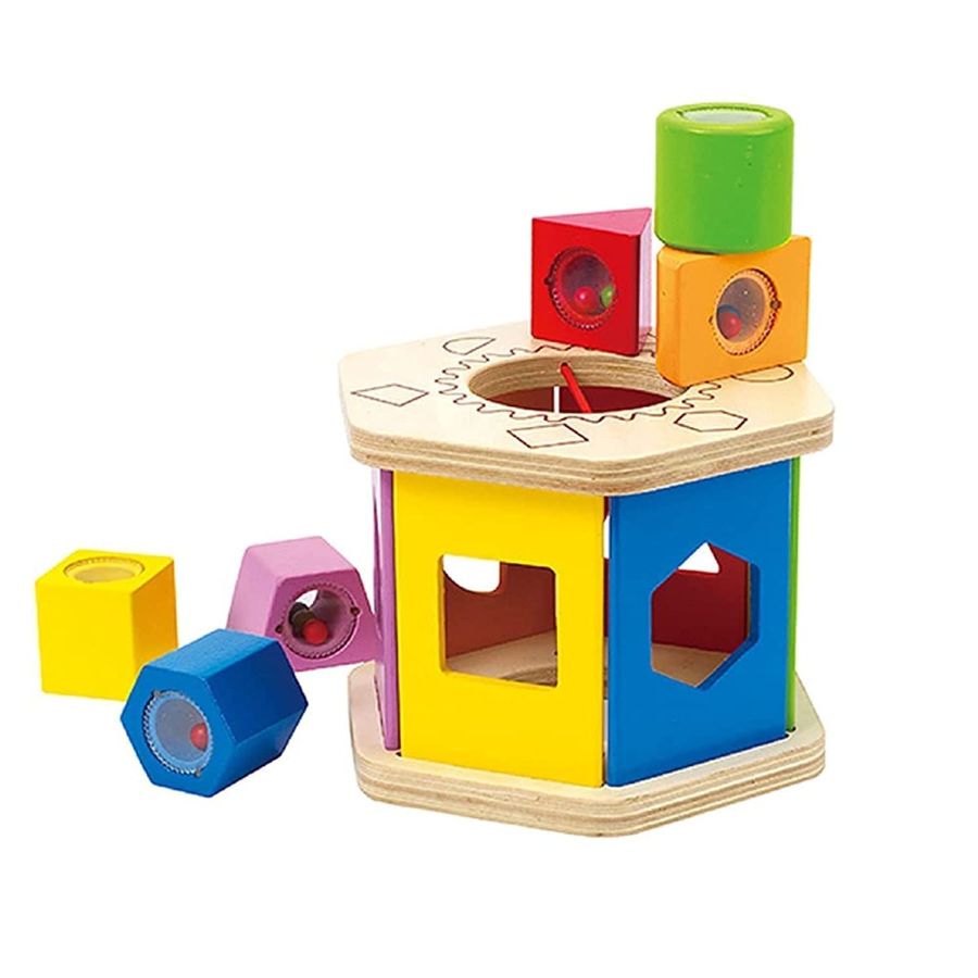 Hape Hape Shape Sorter Wooden Toy — baby & kids product
