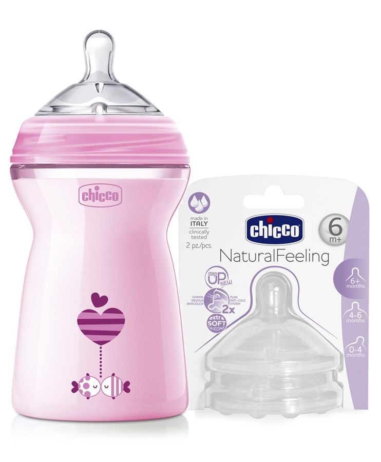 Chicco Natural Feeling Bottle (330 ml)