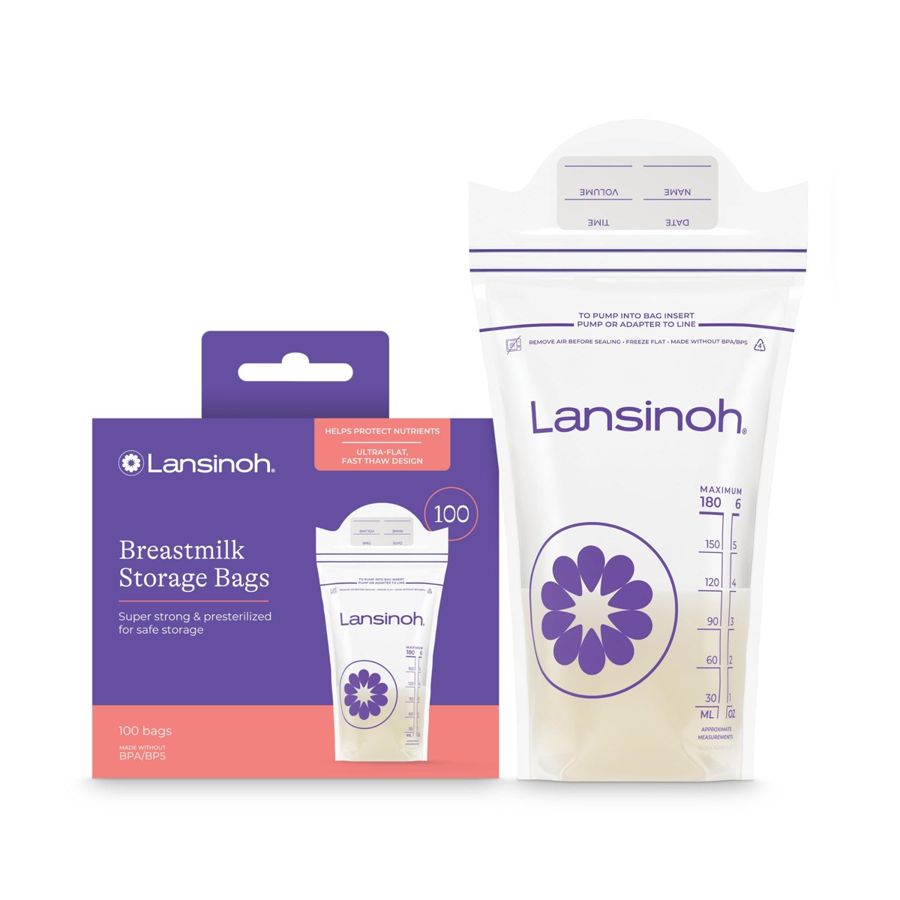 Lansinoh Lansinoh Breastmilk Storage Bags (100 pcs) — baby & kids product