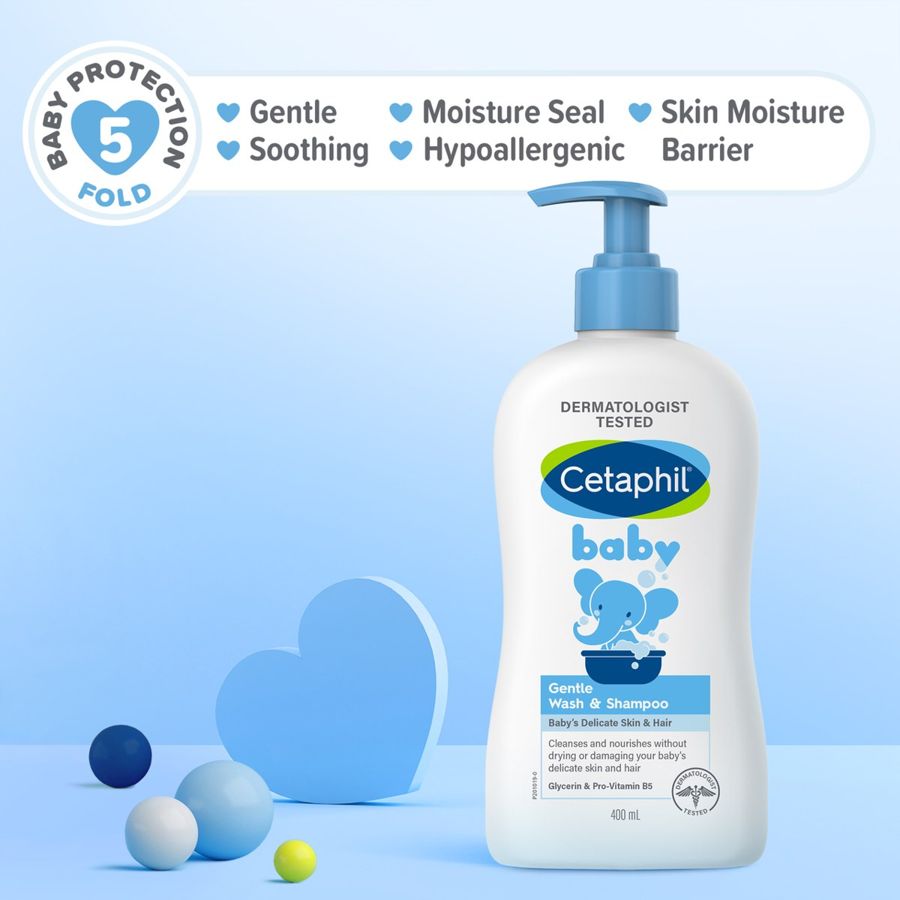 Cetaphil Cetaphil Baby Gentle Wash & Shampoo (400 ml) — baby & kids product