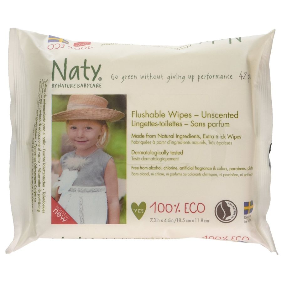 Eco by Naty Eco by Naty Eco Baby Wipes Unscented (12x56, 672 pcs) — baby & kids product