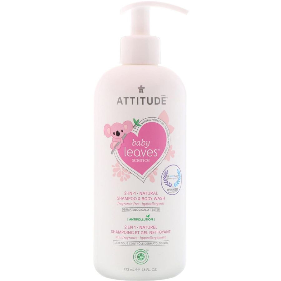 Attitude Attitude Baby Leaves 2-in-1 Shampoo (473 ml) — baby & kids product