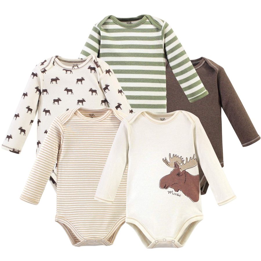 Touched by Nature Touched by Nature Organic Bodysuits (5-pack) — baby & kids product