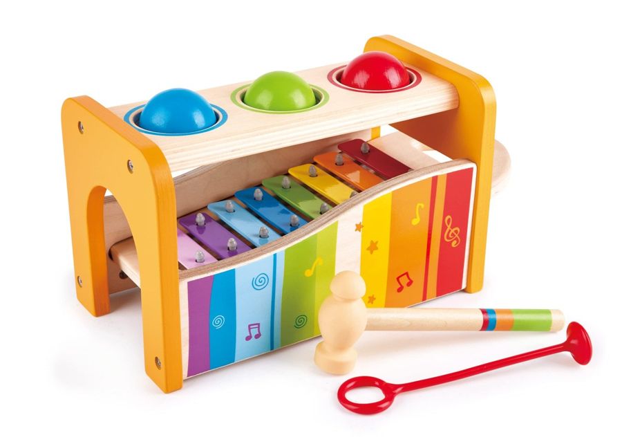 Hape Hape Pound & Tap Bench with Xylophone