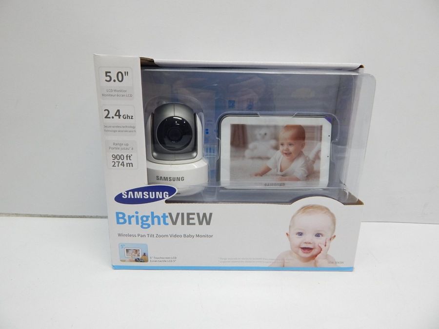 Samsung Samsung SEW-3057W BrightVIEW Baby Monitor — baby & kids product