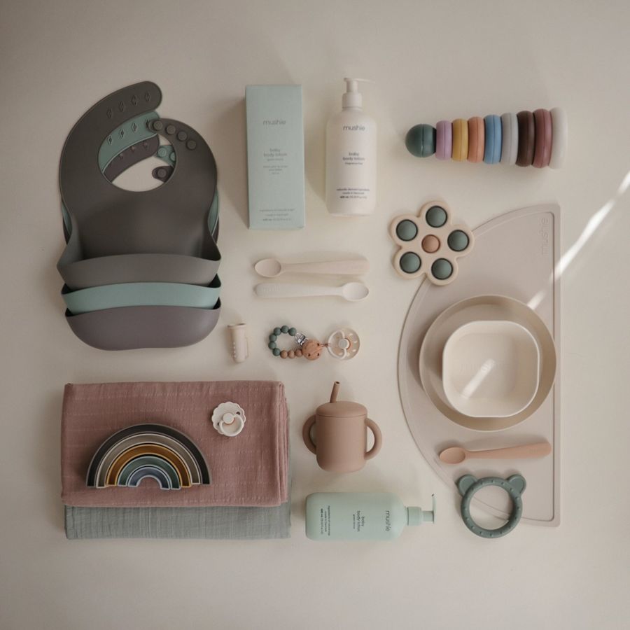 Mushie Mushie Stacking Rings Teether — baby & kids product