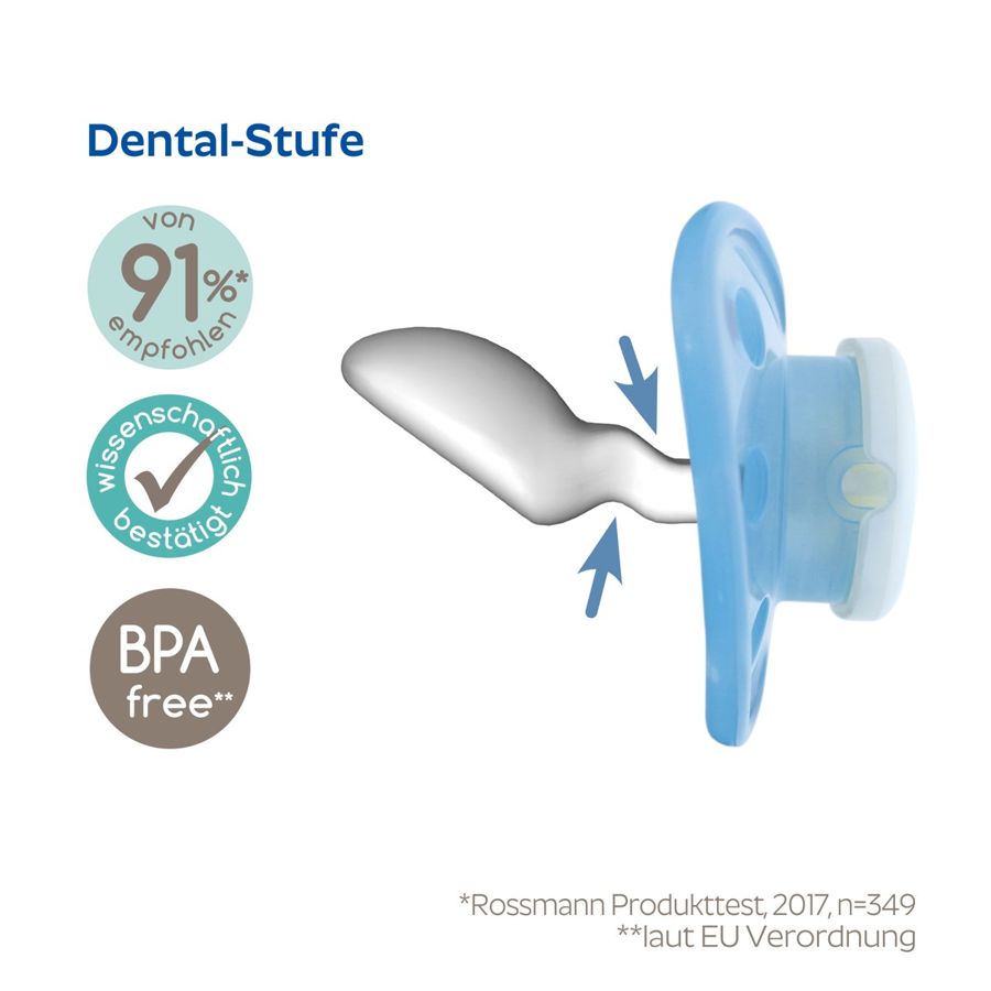 Dentistar Dentistar Tooth-Friendly Pacifier (2-pack) — baby & kids product