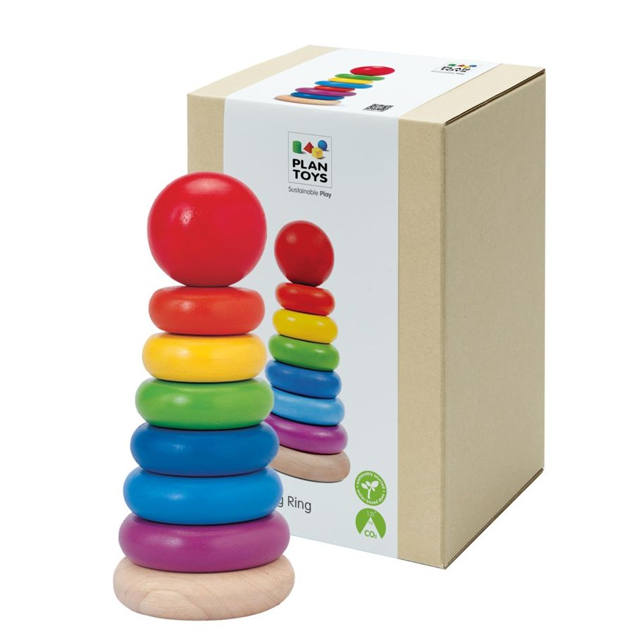 Plan Toys Plan Toys Stacking Ring — baby & kids product