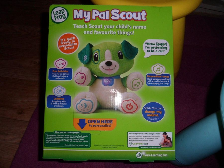 LeapFrog LeapFrog My Pal Scout Plush Learning Toy — baby & kids product