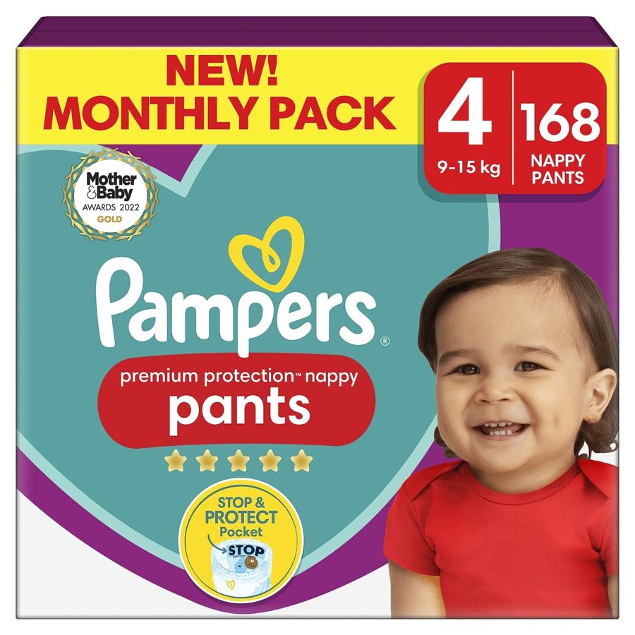 Pampers Pampers Pants Size 4 (9-15 kg), 176 pcs — baby & kids product